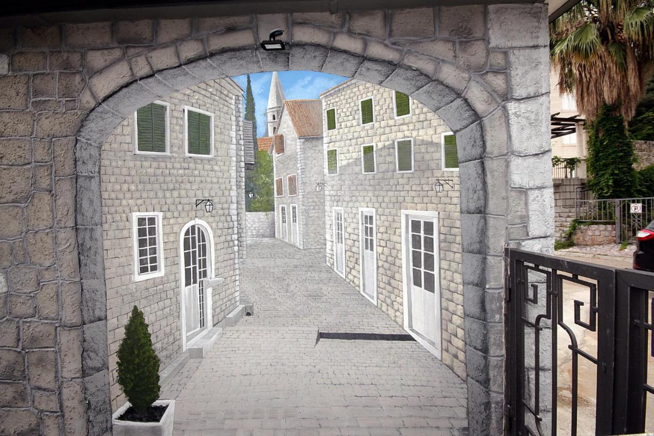 Studio Apartman Sveti Stefan Apartment Luaran gambar