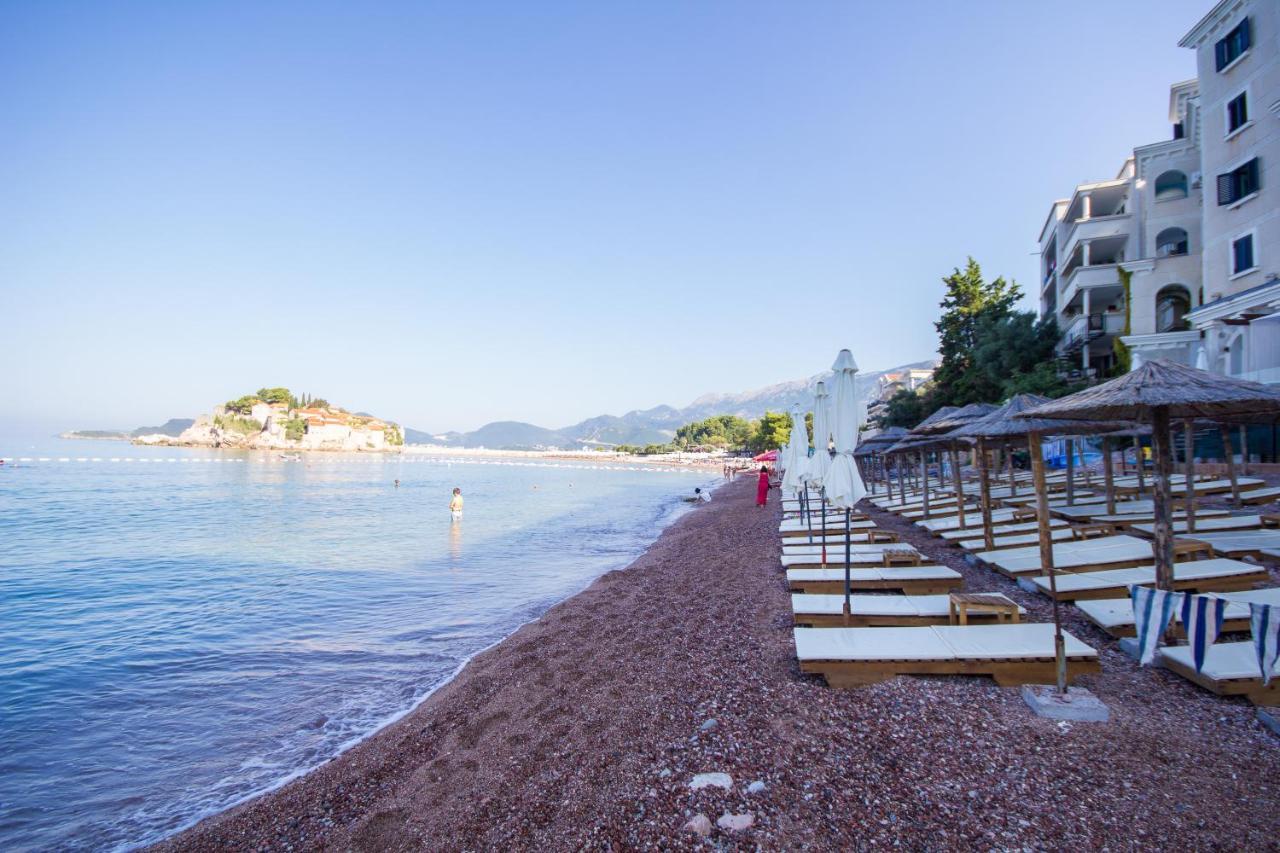 Studio Apartman Sveti Stefan Apartment Luaran gambar
